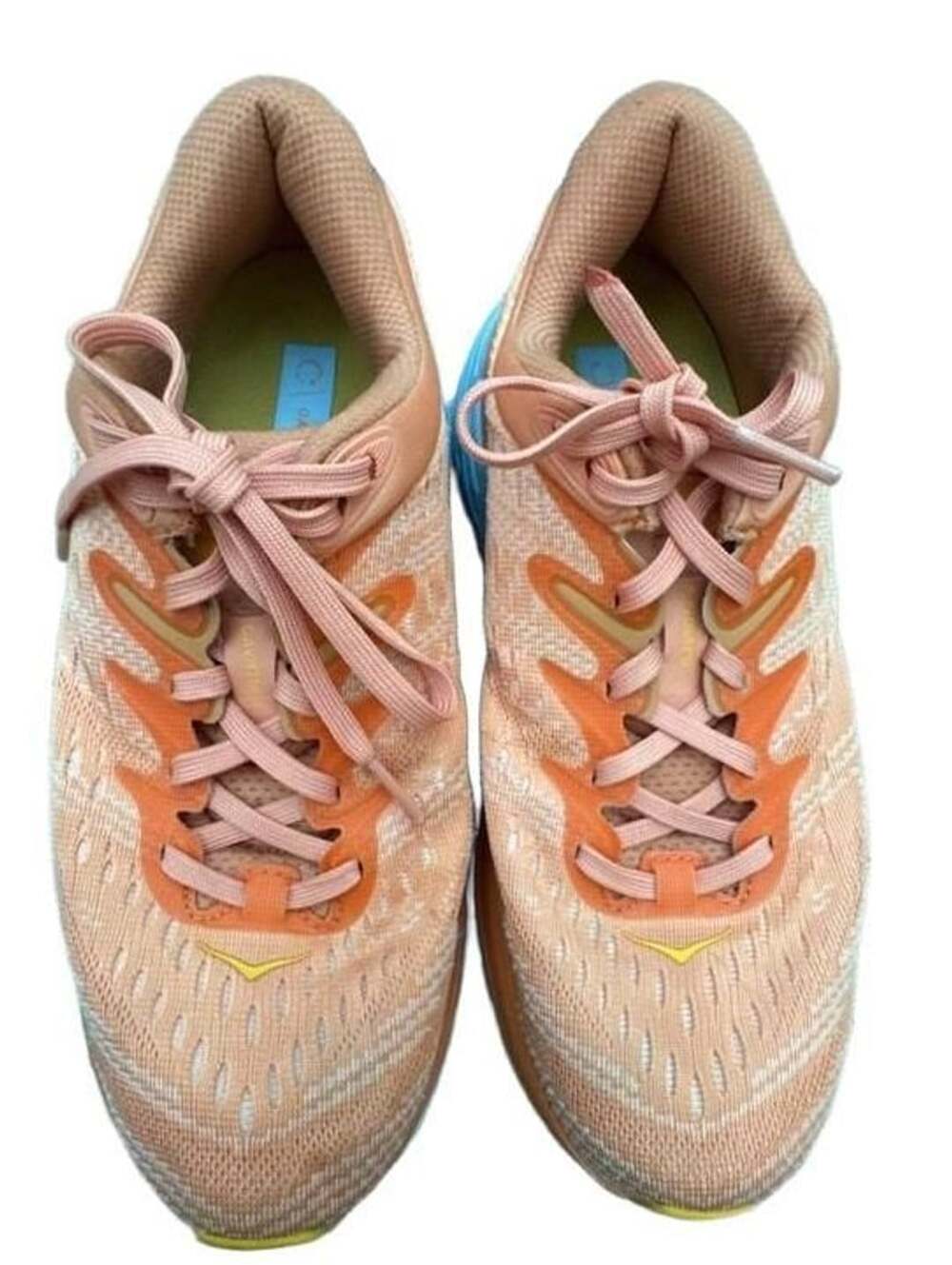HOKA Gaviota 4 Women's Running Shoes SZ 6.5B Shell Coral Peach Parfait